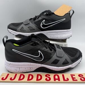Nike Air Zoom Diamond Elite Turf Black White Baseball DZ0503-003 Men’s Sz 11